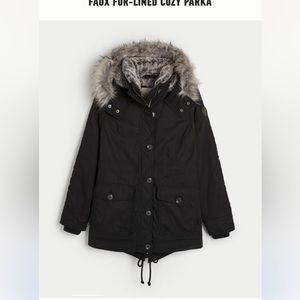 Hollister parka jacket